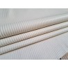 Lot de 3 peaux de cuir stretch identiques linéaires-Crème