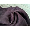 Peau de chèvre velours vert forêt - Cuir en Stock