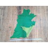 Peau de cuir de mouton - Vert Menthe - vêtement - Cuir en Stock