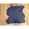Peau de cuir de mouton nuancé - Bleu marine - vêtement - Cuir en Stock