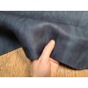 Peau de cuir de mouton nuancé - Bleu marine - vêtement - Cuir en Stock