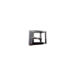 Petite boucle trapèze - Nickelé - 10 mm - Bouclerie - Cuir en Stock