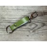 Porte-clés en cuir - Élégant avec mousqueton pivotant - Cuir en Stock