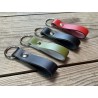 Porte clés en cuir avec anneau - goodies - Cuir en Stock