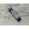 Porte clés en cuir avec un simple anneau - Cuir en Stock