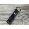 Porte clés en cuir avec un simple anneau - Cuir en Stock