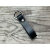 Porte clés en cuir avec un simple anneau - Cuir en Stock