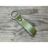 Porte clés en cuir avec un simple anneau - Cuir en Stock