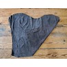 Peau de veau velours - carbone - maroquinerie - vêtement - Cuir en Stock