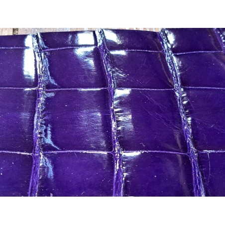 Queue de crocodile - Violet - Cuirenstock