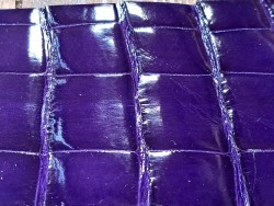 Queue de crocodile - Violet - Cuirenstock