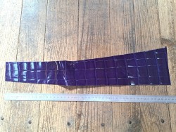 Queue de crocodile - Violet - Cuirenstock