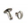 rivet acier nickelé qualité professionnelle Cuir en Stock