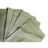 Lot de morceaux de cuir rectangulaire - kaki grainé - maroquinerie - Cuir en stock