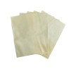 Lot de morceaux de cuir rectangulaire - vanille - maroquinerie - cuir en stock