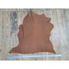 Peau de cuir de mouton velours - brun clair - maroquinerie - Cuirenstock