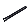 Fermeture Eclair® - noir - zip nylon non séparable - 24.5 cm - cuir en stock
