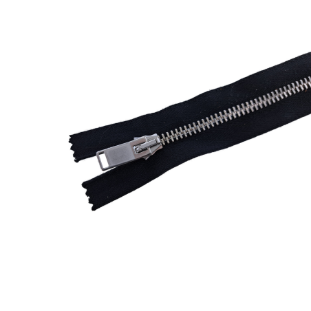 Fermeture Eclair® - noir - zip nylon non séparable - 24.5 cm - Cuirenstock