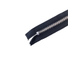 Fermeture Eclair® - noir - zip nylon non séparable - 24.5 cm - cuirenstock