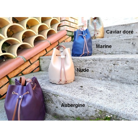 Box DIY - Sac seau sans couture - activité créative - Cuir en Stock