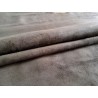Peau de veau velours - marron vert - Cuir en Stock