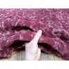 Demi peau de veau velours - camouflage - Framboise - Cuirenstock