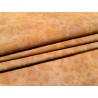 Demi peau de veau velours - camouflage - Orange - Cuir en Stock