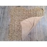 Demi peau de veau velours - camouflage - beige - Cuir en Stock
