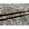 Demi peau de veau velours - camouflage - kaki - Cuir en Stock