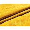 Demi peau de veau velours - camouflage - jaune - Cuir en Stock