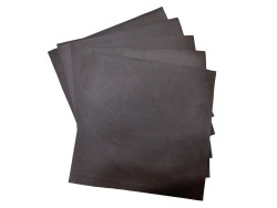 Lot de morceaux de cuir carré 27cm x 27cm - Chocolat - prêt à l'emploi Cuir en Stock