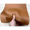 Lot de morceaux de cuir carré 27cm x 27cm - Fauve - prêt à l'emploi Cuir en Stock
