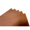 Lot de morceaux de cuir carré 27cm x 27cm - Fauve - prêt à l'emploi Cuir en Stock