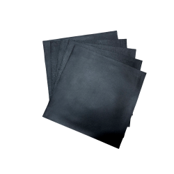 Lot de morceaux de cuir carré 27cm x 27cm - Noir - prêt à l'emploi Cuir en Stock