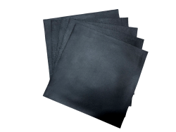 Lot de morceaux de cuir carré 27cm x 27cm - Noir - prêt à l'emploi Cuir en Stock