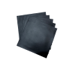 Lot de morceaux de cuir carré 27cm x 27cm - Noir - prêt à l'emploi Cuir en Stock