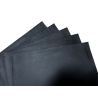 Lot de morceaux de cuir carré 27cm x 27cm - Noir - prêt à l'emploi Cuir en Stock