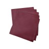 Lot de morceaux de cuir carré 27cm x 27cm - Sangria - prêt à l'emploi Cuir en Stock