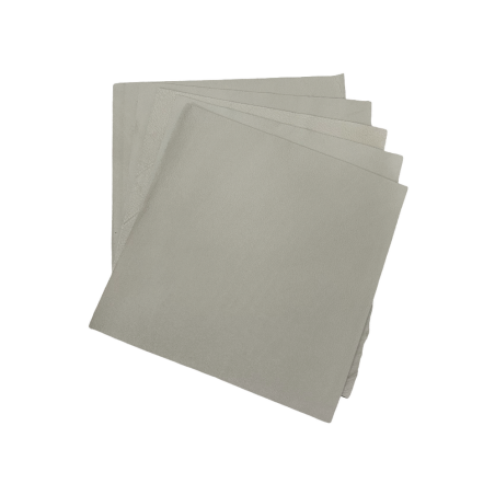 Lot de morceaux de cuir carré 27cm x 27cm - Tourterelle - prêt à l'emploi Cuir en Stock