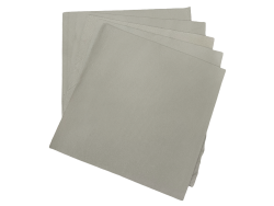 Lot de morceaux de cuir carré 27cm x 27cm - Tourterelle - prêt à l'emploi Cuir en Stock