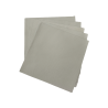 Lot de morceaux de cuir carré 27cm x 27cm - Tourterelle - prêt à l'emploi Cuir en Stock