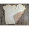 Peau de veau velours effet jeans sable - Cuir en Stock