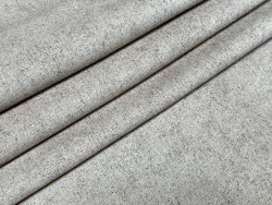 Peau de veau velours effet jeans BRUN - Cuir en Stock