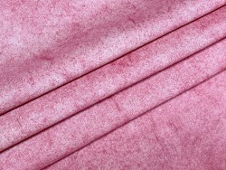 Peau de veau velours effet jeans rouge - Cuir en Stock