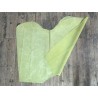 Peau de veau velours, ciré pull-up nuancé jaune citron - Cuir en Stock