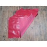 morceau de cuir de vachette pullup ciré - rose vif - maroquinerie - cuir en stock