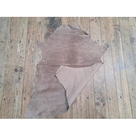 Peau de chèvre velours beige - Vêtement - Cuirenstock