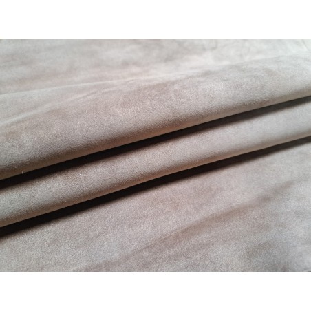 Peau de chèvre velours beige - Vêtement - cuir en stock
