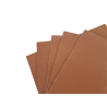 Lot de morceaux de cuir rectangulaire - grainé camel - maroquinerie - cuirenstock