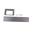 Boucle de ceinture rectangulaire - Bicolore - 40mm